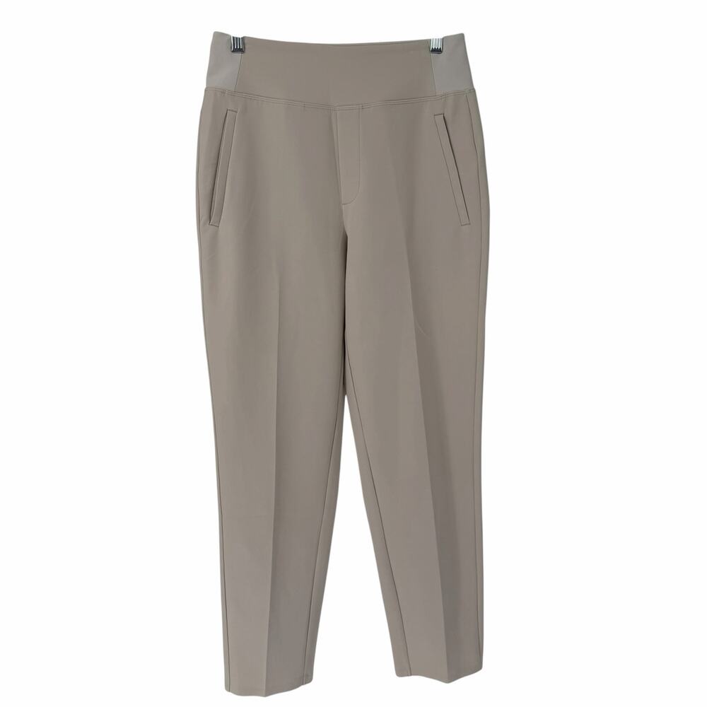 Athleta Beige Endless High Rise Ankle Pull-On Pants Sz 2